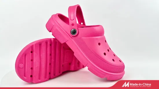 Новинка 2023 года, новейший дизайн, летняя обувь с мультяшным рисунком, детская обувь сабо из ЭВА, сандалии, тапочки